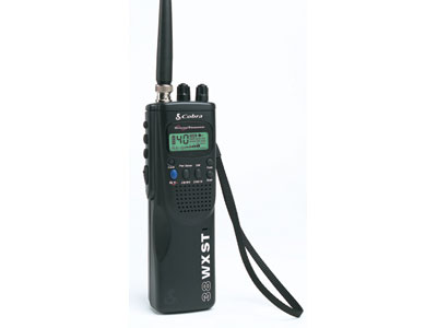 HH 38 WX ST Hand Held CB Radio with Weather & SoundTracker